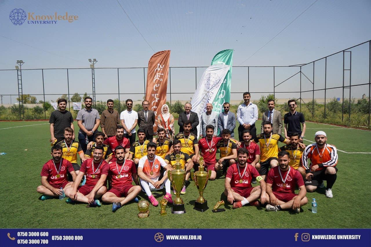 Knowledge University Celebrates Exciting Final of Annual Football Competition between Law & Education Colleges