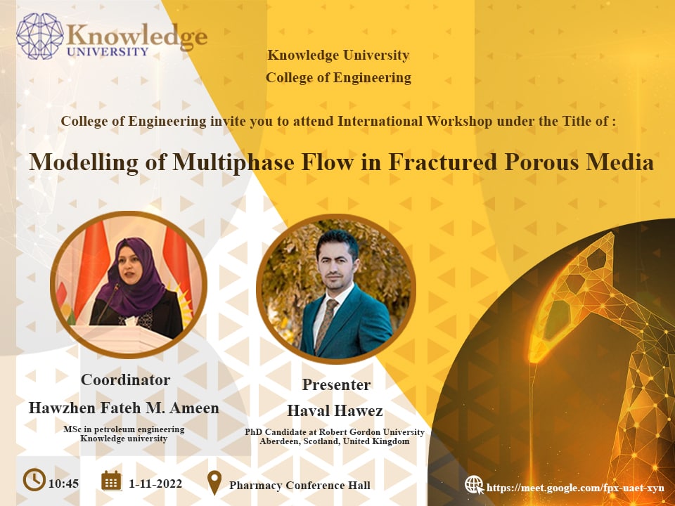 Modelling of Multiphase Flow in Fractured Porous Media