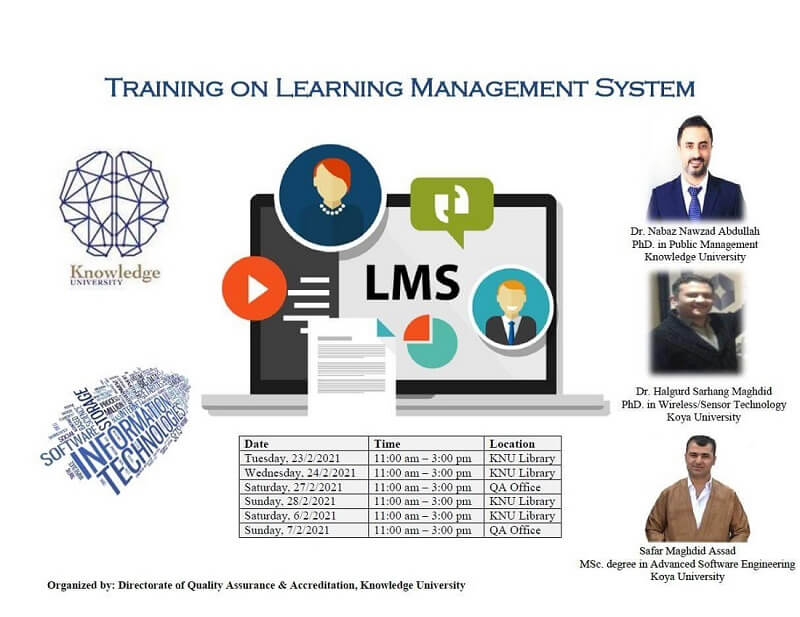 Training on Learning Management System