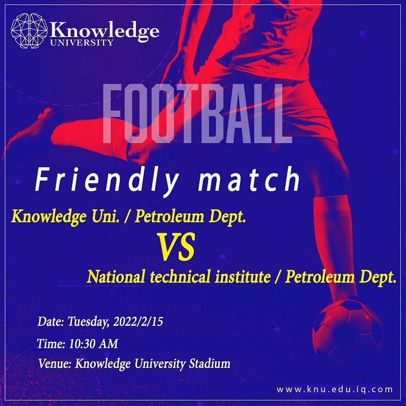 Football Friendly Match between KNU and NTI