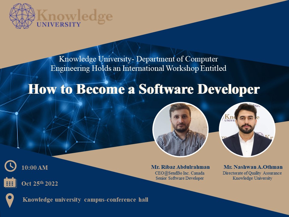 How to Become a Software Developer International Workshop