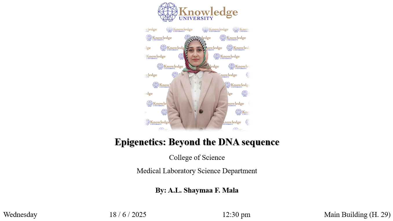 Epigenetics: Beyond the DNA sequence 