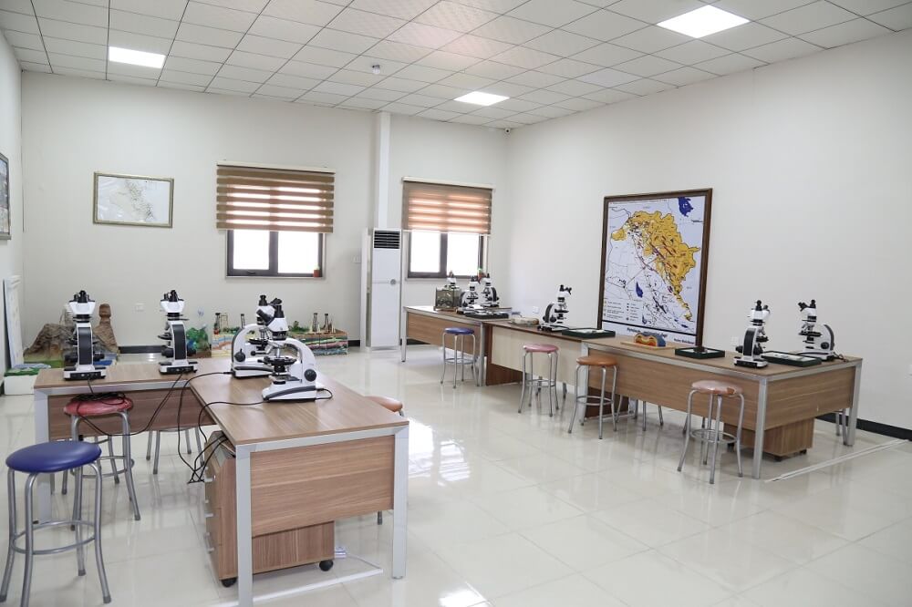 Knowledge University, Geological Lab