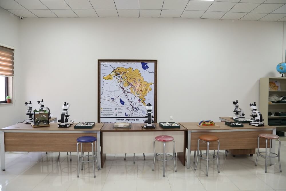 Knowledge University, Geological Lab