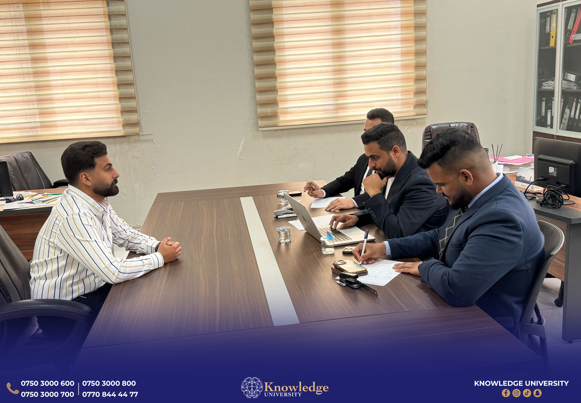 Four Petroleum Engineering Students Accepted for Training at Basra Petroleum Site and Refineries
