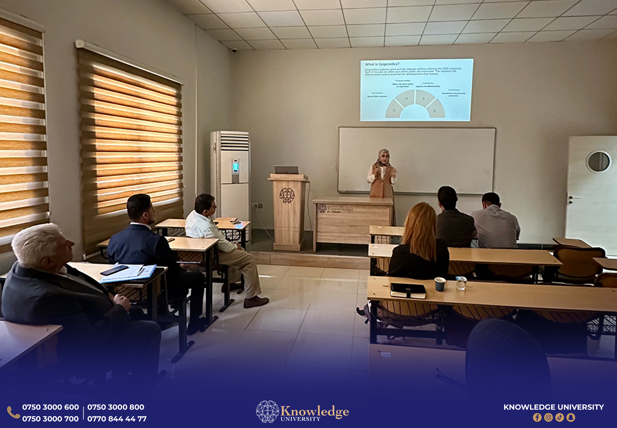 College of Science Hosts Seminar on Epigenetics for Academic Staff