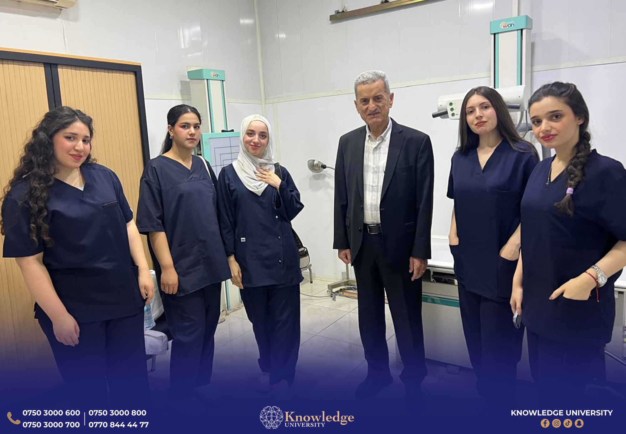Training Course Held for Radiology Technologies Students in Erbil