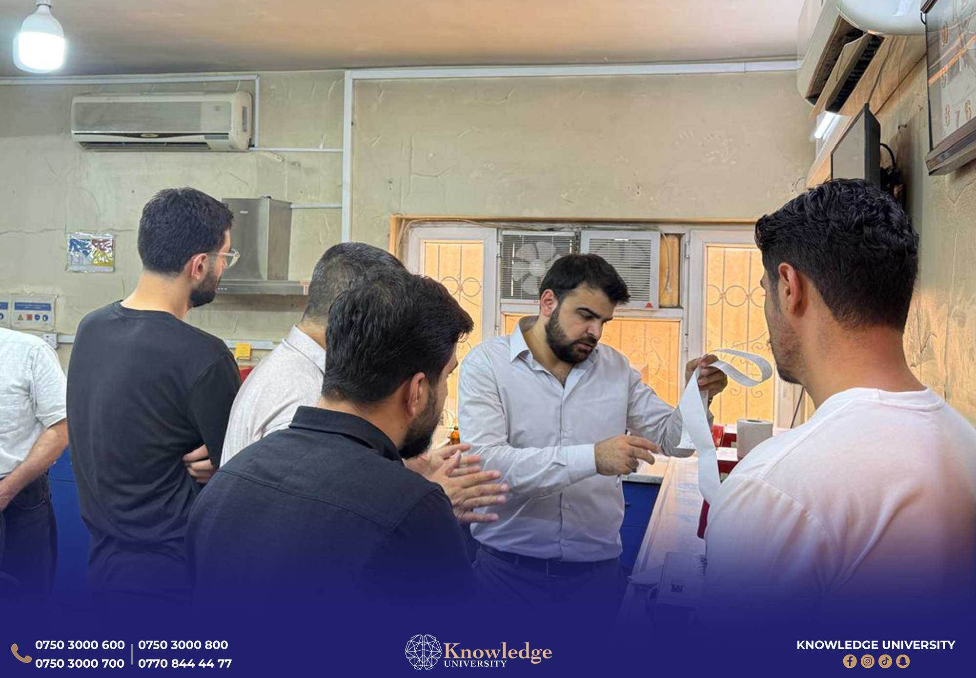 Scientific Visit by Petroleum Engineering Students