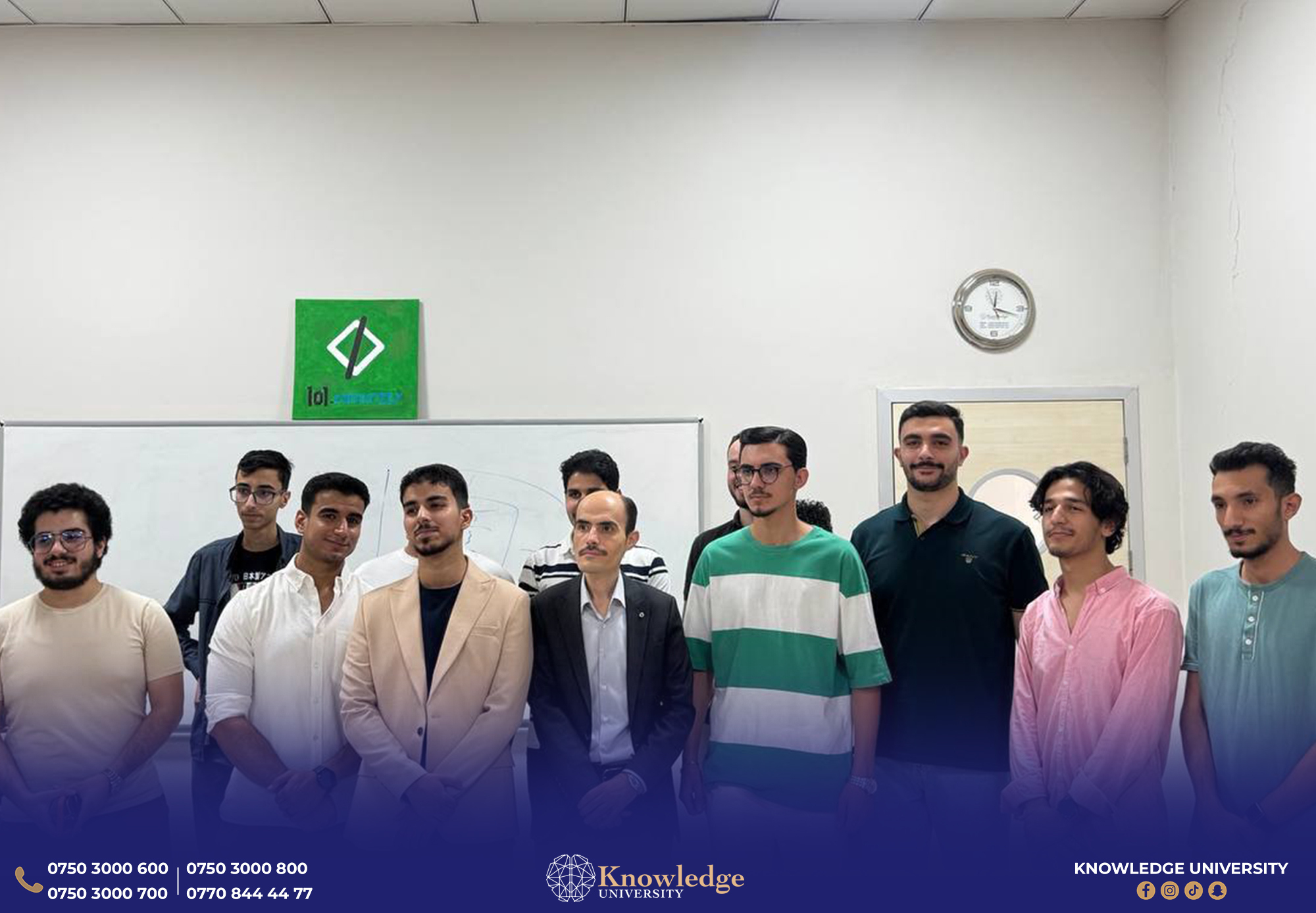 Knowledge University Hosts AI Lecture and City Tour for Arab Forum Trainees from Egypt, Yemen, and Palestine