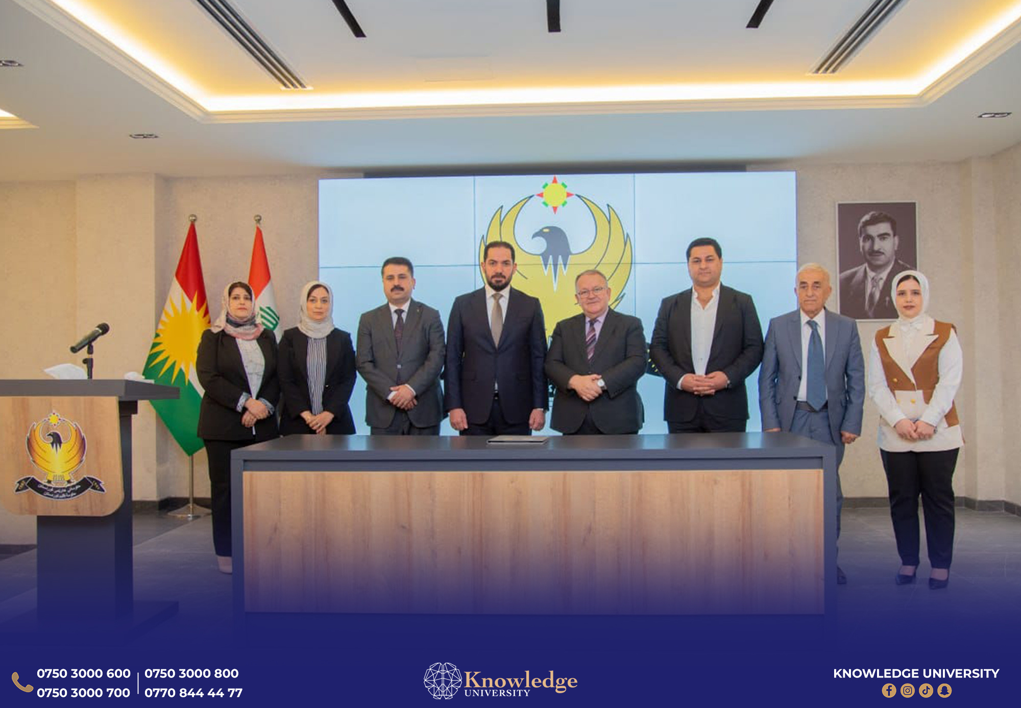 Knowledge University Strengthens Ties with Erbil Municipality