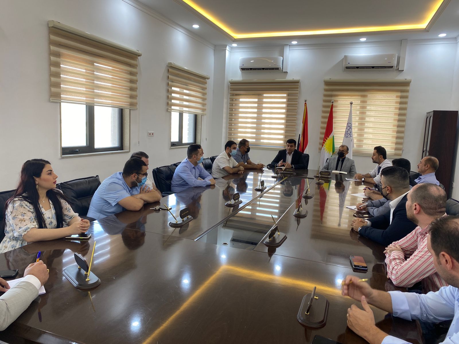 The presidency of Knowledge University had a meeting with all the academic staff on the occasion of the start of the new academic year 2021-2022