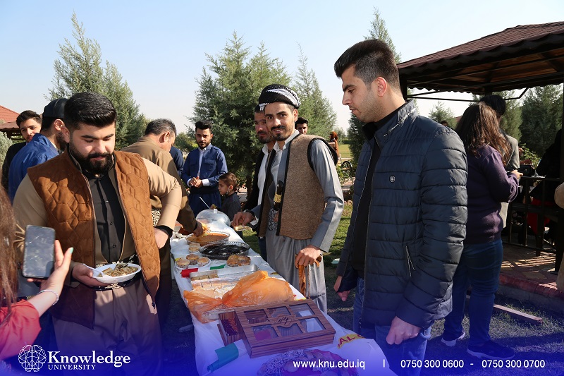 Departments of International Relations  Held an Art Activity for Showing Kurdish Cultural Foods & Sweets