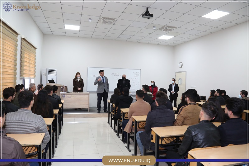 The President of KNU visited the study halls and warmly welcomed first stage students