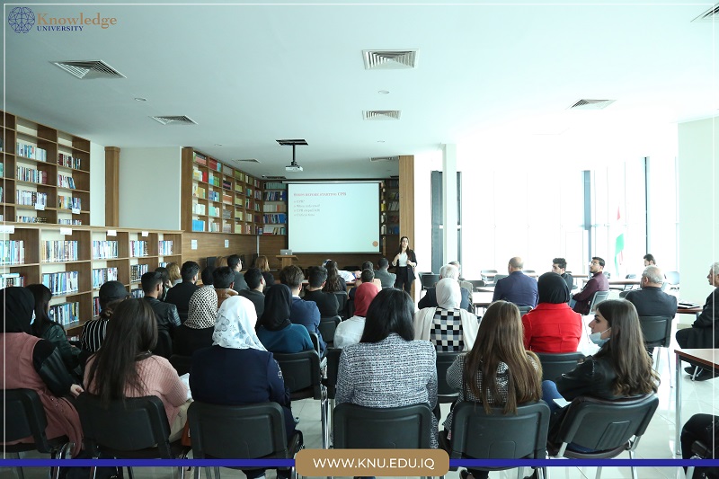 The Health and Safety Directorate and College Of Science organized a training course entitled: First Aid at Work. 