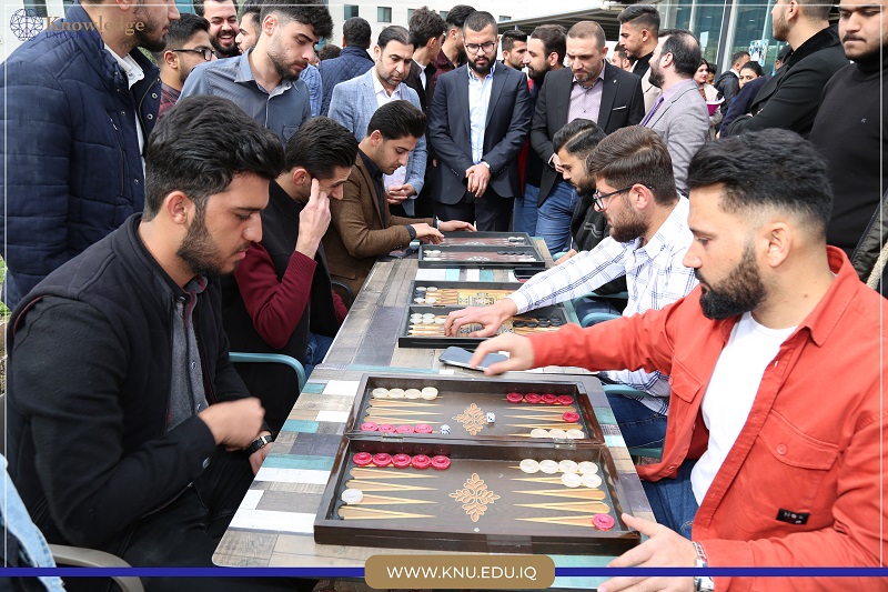 Department of Business Administration held a backgammon activity