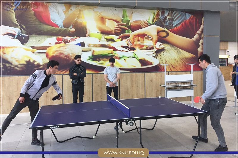 Department of Law held a Sport Activity  (Table Tennis)