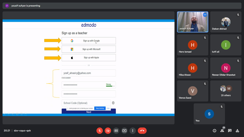 Facilitate education approach using EDMODO online learning platform Online workshop>