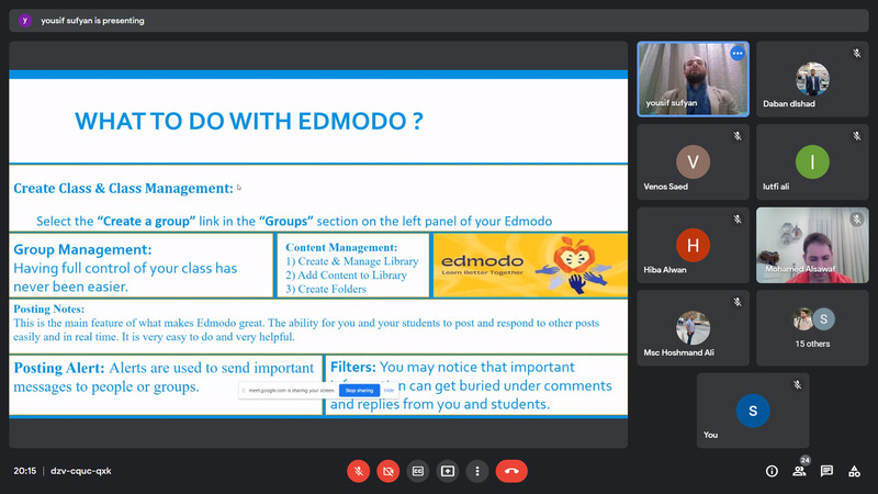 Facilitate education approach using EDMODO online learning platform Online workshop>