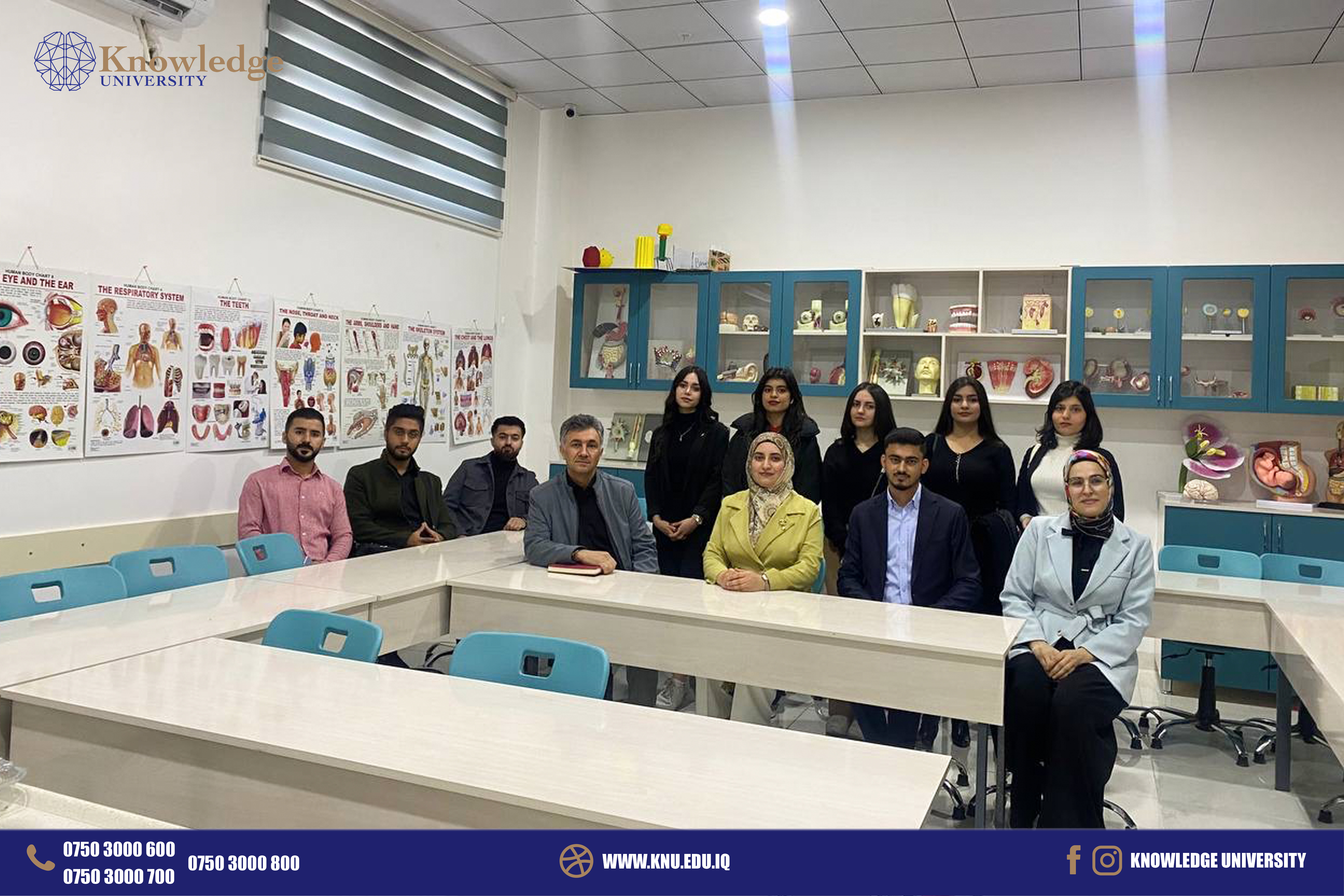  The second year students of Knowledge University,  English language teaching Department visited (Rona) High School. t 