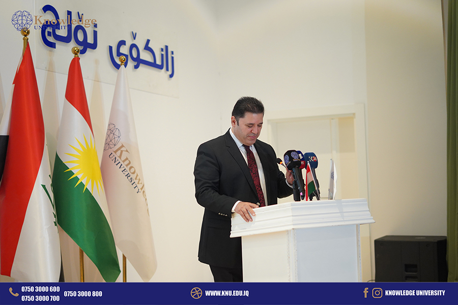 Dr. Dindar Zebari Shares Insights on the KRG Plan for Human Rights at Knowledge University