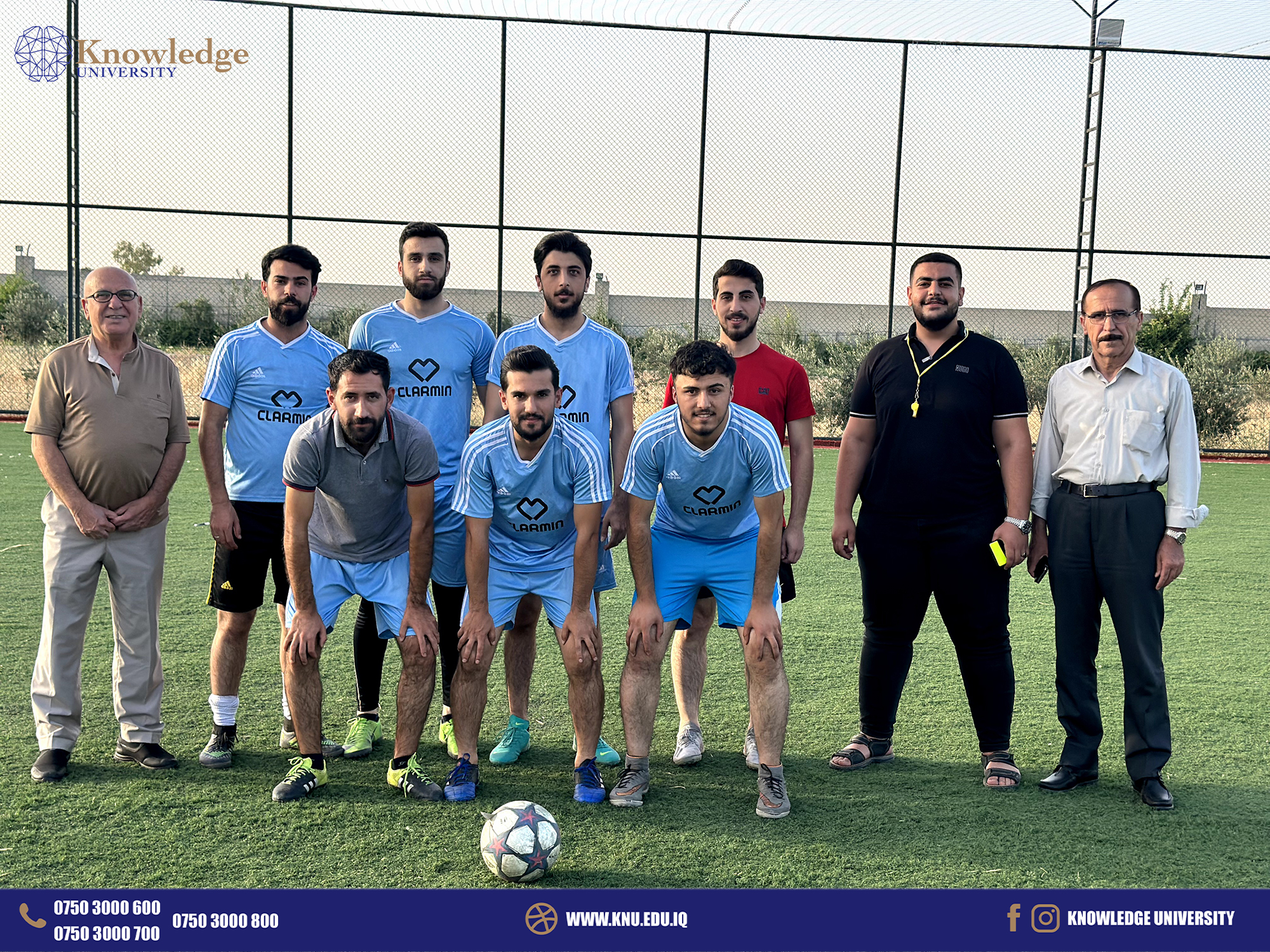 A Football Tournament at Law Department Concluded Successfully