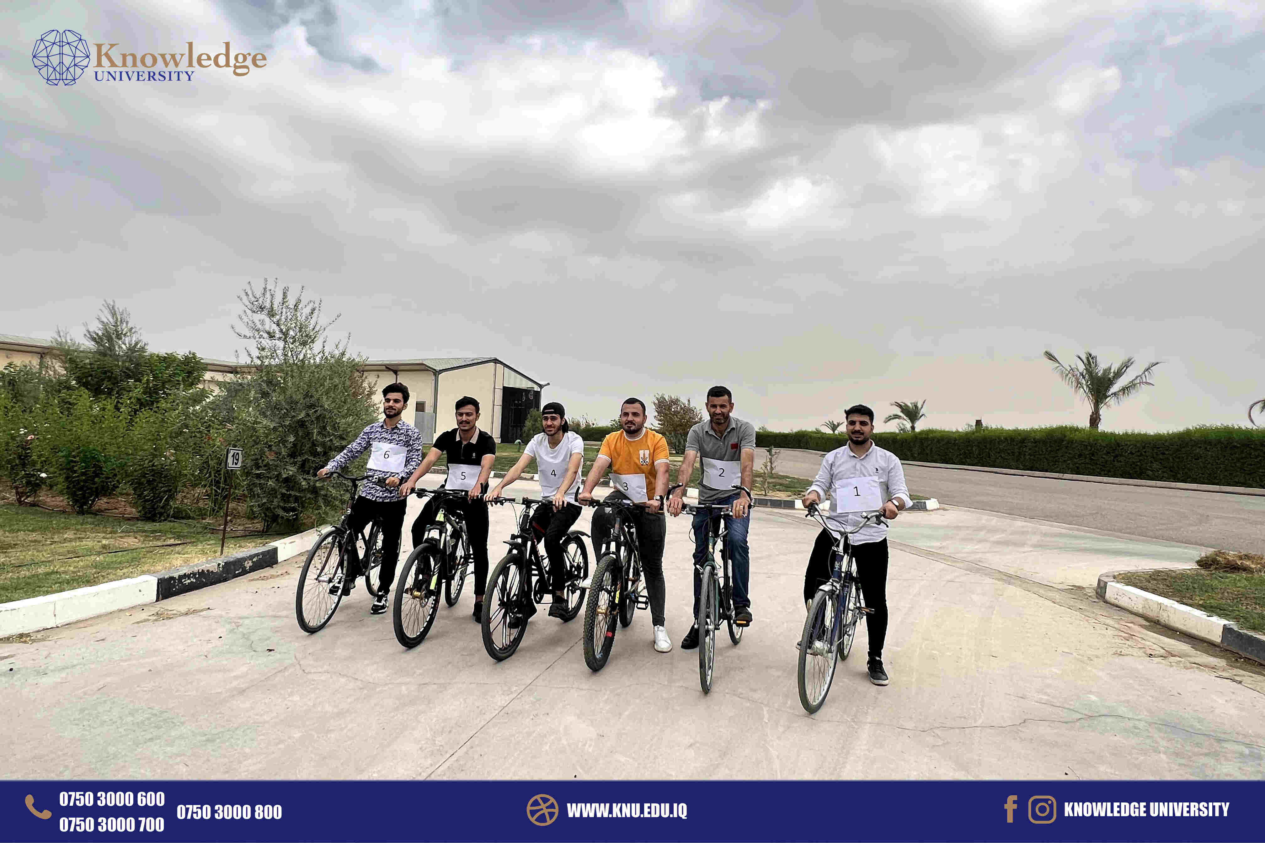 Department of Petroleum Engineering Hosts Exciting Bicycle Riding Activity for Students