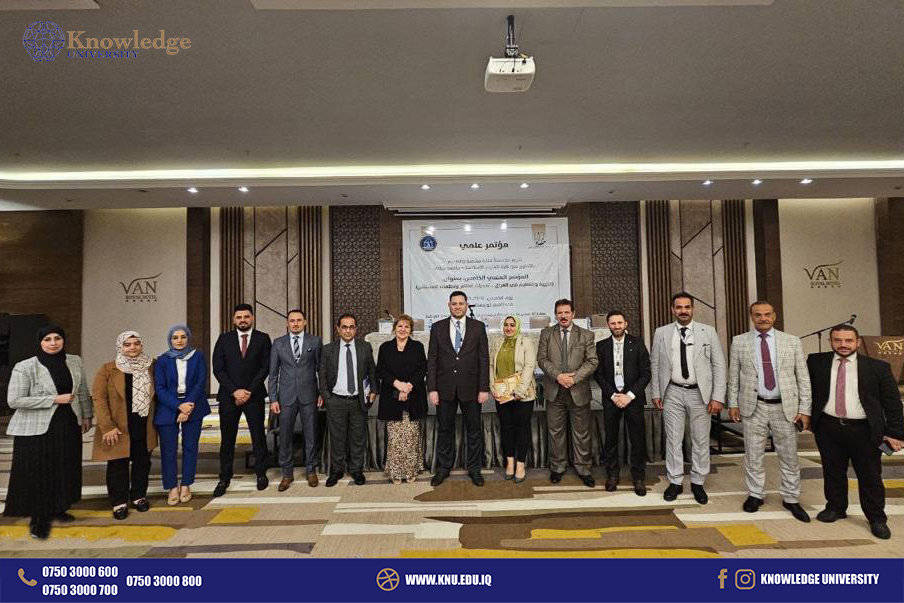 Dean and Faculty Members from Knowledge University Engage in International Conference on Education Challenges in Iraq