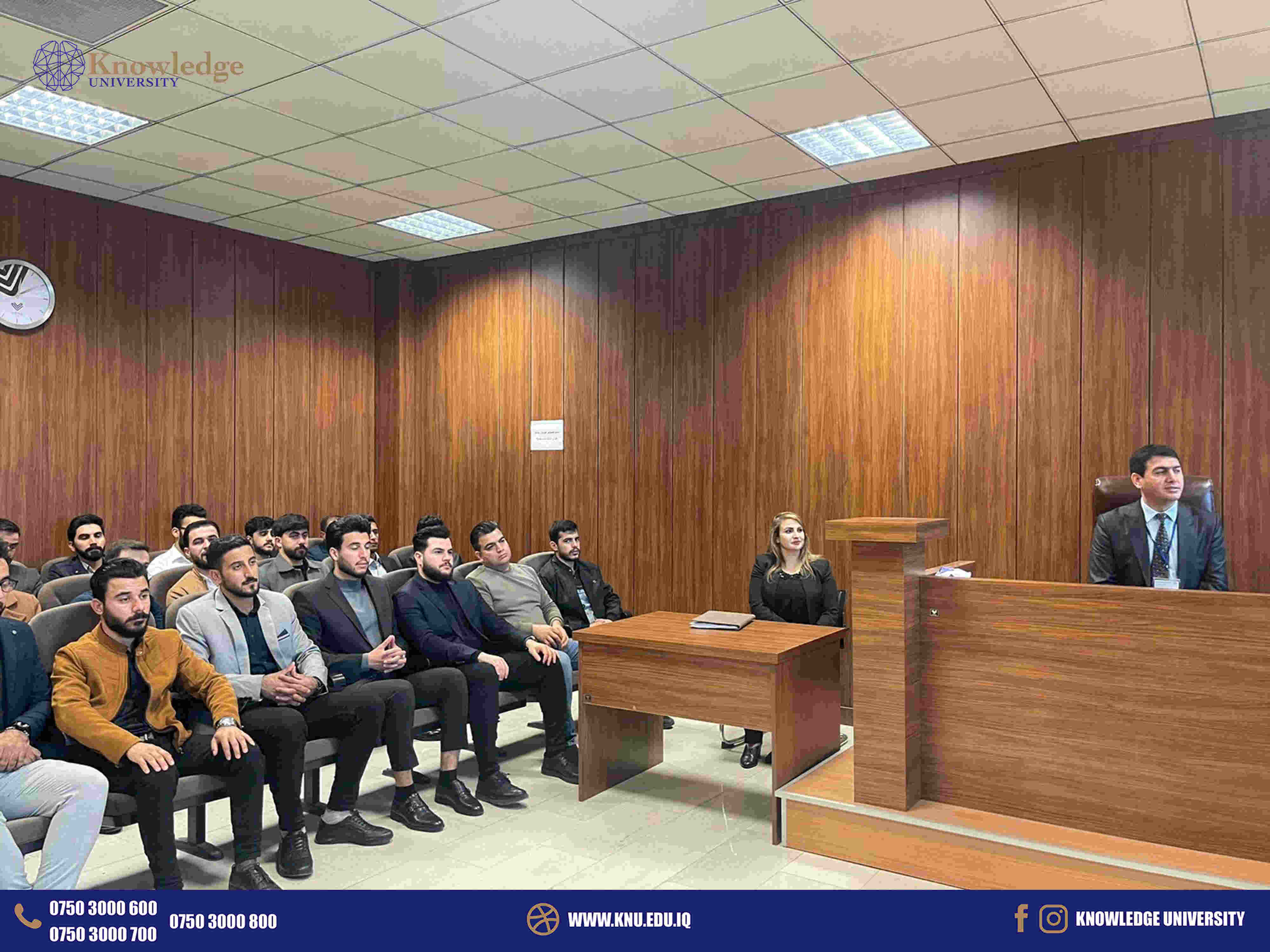 Department of Law Enhances Learning Through Court Visit