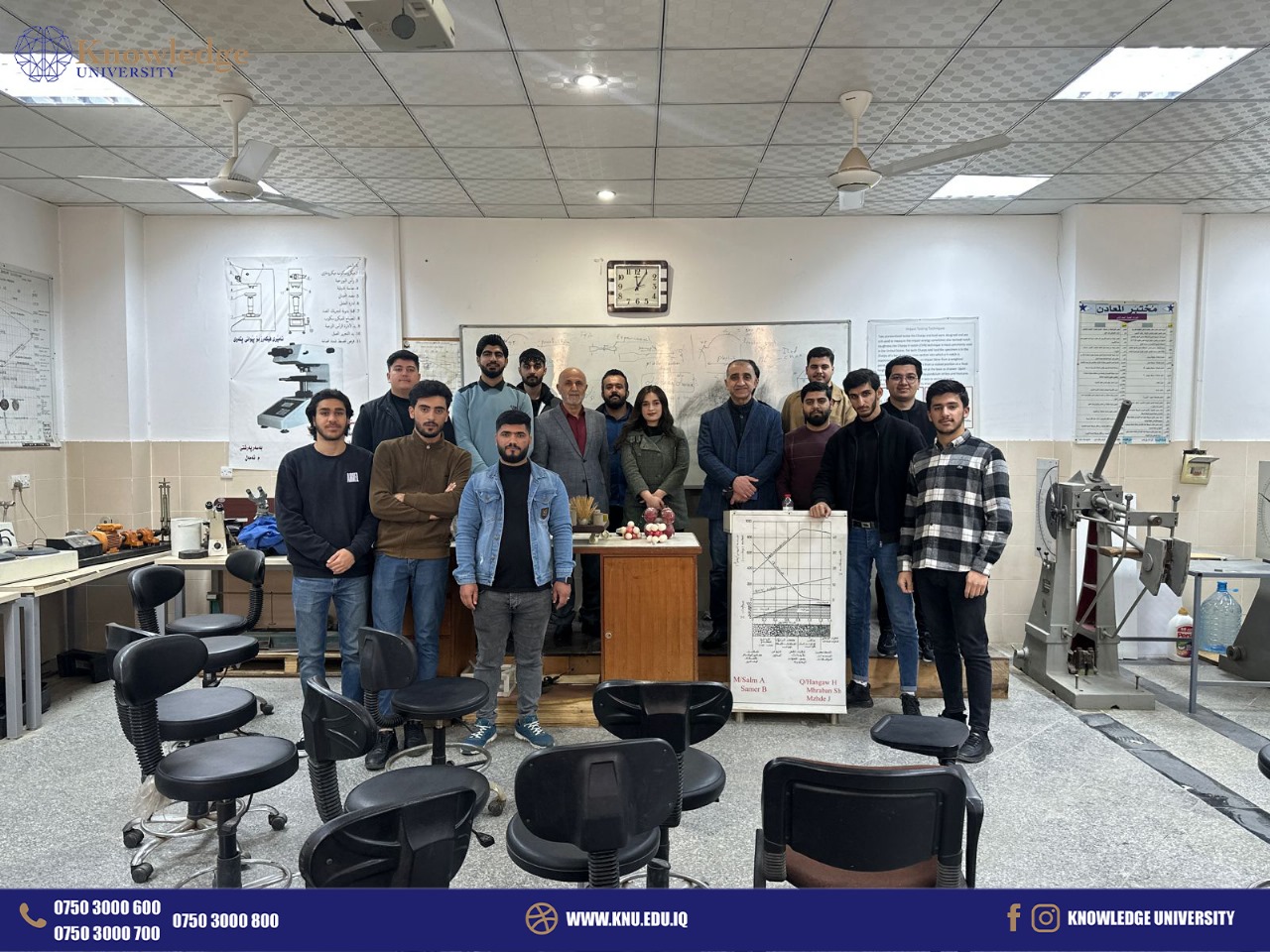 Petroleum Engineering Students Embark on Scientific Visit to Erbil Polytechnical University