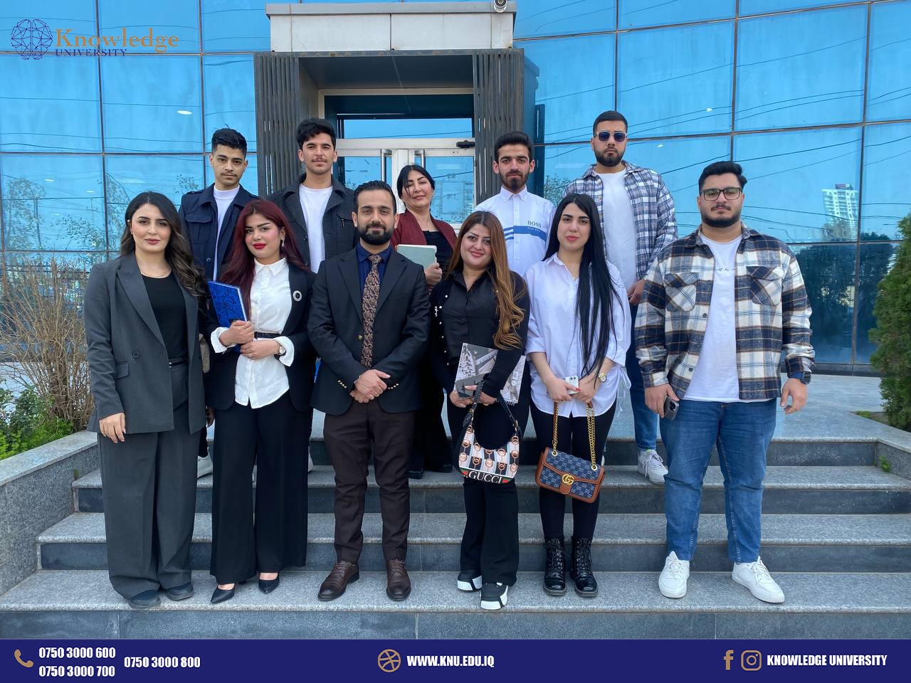 Knowledge University Accounting Students Explore Banking World