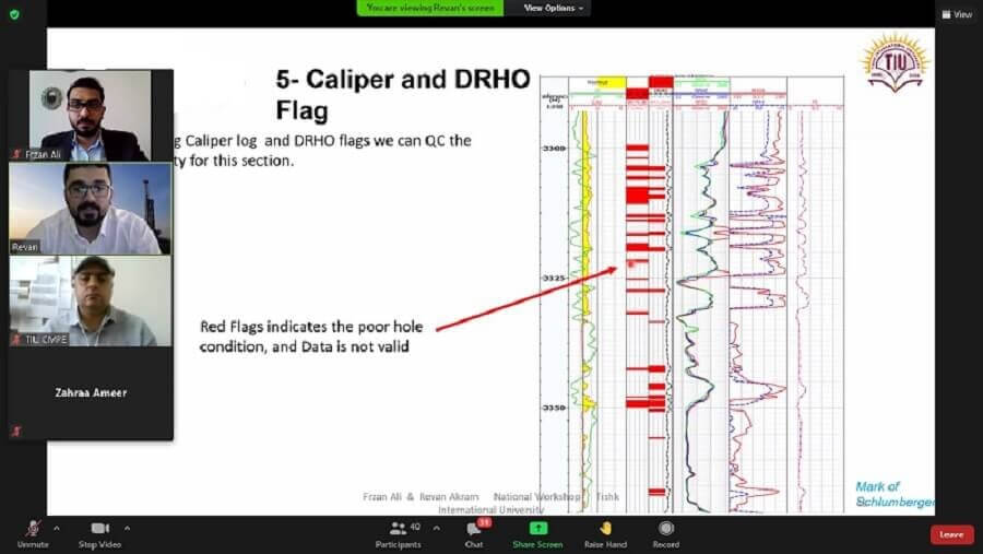 Logging While Drilling Implementations for Reservoir Characterization: A case study by  Techlog Software